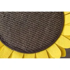 Catry Sunflower 23.2-in Sisal Cat Scratching Post With Toy -Cat Supplies 244332 PT6. AC SS1800 V1595019734