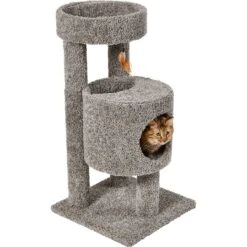 Frisco 36-in Real Carpet Wooden Cat Tree -Cat Supplies 244521 PT2. AC SS1800 V1603302685