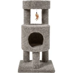 Frisco 36-in Real Carpet Wooden Cat Tree -Cat Supplies 244521 PT3. AC SS1800 V1603202588