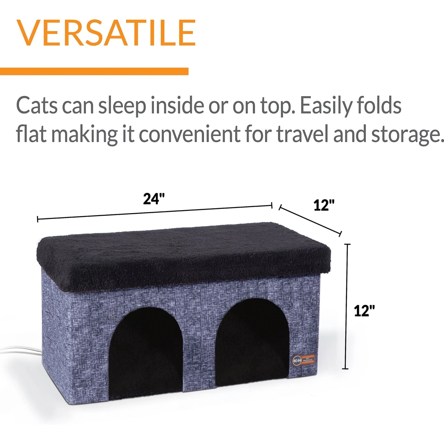 K&H Pet Products Thermo-Kitty Cat Duplex 2 K&H Pet Products Thermo-Kitty Cat Duplex - Image 2