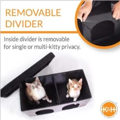 K&H Pet Products Thermo-Kitty Cat Duplex 11 K&H Pet Products Thermo-Kitty Cat Duplex -Cat Supplies 247923 PT3. AC SS1800 V1637627559