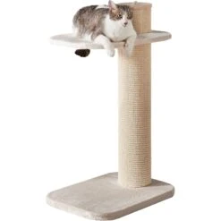 Two By Two City Cat Deluxe European 38-in Faux Fur Cat Tree -Cat Supplies 251762 PT2. AC SS1800 V1600293696