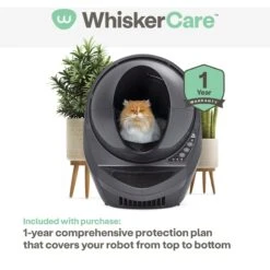 Litter-Robot 3 WiFi Enabled Automatic Self-Cleaning Cat Litter Box -Cat Supplies 251802 PT7. AC SS1800 V1671648699