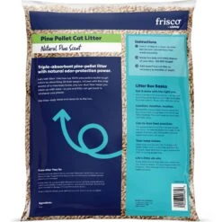 Fresh Step Products Fresh Scent Cat Litter Deodorizing Crystals & Frisco Pine Pellet Unscented Non-Clumping Wood Cat Litter -Cat Supplies 255591 PT4. AC SS1800 V1660258373