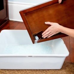 The Refined Feline Cat Litter Box Litter Catch -Cat Supplies 258390 PT2. AC SS1800 V1603407383