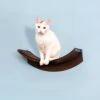 The Refined Feline Lotus Leaf Wall Mounted Cat Wall Shelf