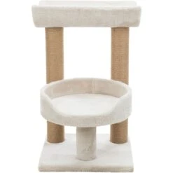 TRIXIE Isaba 24.5-in Plush Carpet Cat Scratching Post, Light Gray -Cat Supplies 258812 PT6. AC SS1800 V1604364124