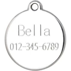 Red Dingo Mouse Personalized Stainless Steel Cat ID Tag, Small -Cat Supplies 260326 PT5. AC SS1800 V1610356643