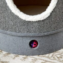 Two By Two The Hawthorn 20.5-in Felt Cat Condo, Grey -Cat Supplies 261415 PT3. AC SS1800 V1606180012