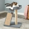 Two By Two The Bonzai Play 'N Perch 22.8-in Felt Cat Perch, Grey