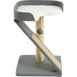 Two By Two The Bonzai Play 'N Perch 22.8-in Felt Cat Perch, Grey 5 Two By Two The Bonzai Play 'N Perch 22.8-in Felt Cat Perch, Grey -Cat Supplies 261417 PT2. AC SS1800 V1606148758