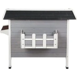 Petsfit Weatherproof Outdoor Cat House With Stairs -Cat Supplies 261514 PT4. AC SS1800 V1605666503