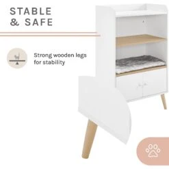 Sam's Pets Becky 39-in Single Rest Bookshelf With Drawer & Cat Tree 14 Sam's Pets Becky 39-in Single Rest Bookshelf With Drawer & Cat Tree -Cat Supplies 261886 PT5. AC SS1800 V1635018090