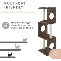 Sam's Pets Sheree Cat Tree -Cat Supplies 261894 PT3. AC SS1800 V1635017177