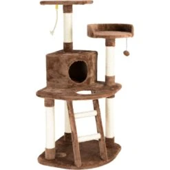 IRIS USA 47-in Plush Cat Tree