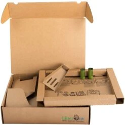 Litter One Biodegradable Disposable Cat Litter Box Kit -Cat Supplies 262935 PT3. AC SS1800 V1606823224