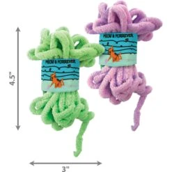 KONG Pull-A-Partz Yarnz Assorted Plush Cat Toy With Catnip -Cat Supplies 262998 PT2. AC SS1800 V1611091256