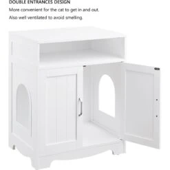 Unipaws Enclosed Cat Litter Box -Cat Supplies 263521 PT3. AC SS1800 V1607576272