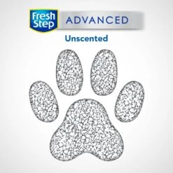 Fresh Step Advanced Simply Unscented Clumping Clay Cat Litter, 18.5-lb Box -Cat Supplies 266344 PT3. AC SS1800 V1694455030