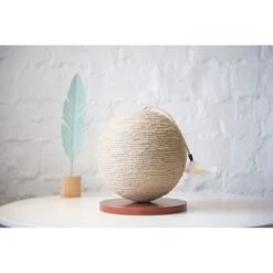 ZEZE Woven Rope Ball Cat Scratcher -Cat Supplies 266577 PT1. AC SS1800 V1668900037