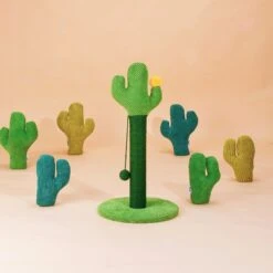 ZEZE Desert Cactus Woven Rope Cat Scratcher -Cat Supplies 266583 PT7. AC SS1800 V1631801788