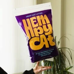 HempAlta Unscented Non-Clumping Hemp Cat Litter, 2.2-lb Bag -Cat Supplies 266727 PT6. AC SS1800 V1677162230