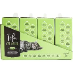 Natural Paw Unscented Tofu Cat Litter, 4.5-lb Bag, Case Of 4 10 Natural Paw Unscented Tofu Cat Litter, 4.5-lb Bag, Case Of 4 -Cat Supplies 267412 PT3. AC SS1800 V1628185869