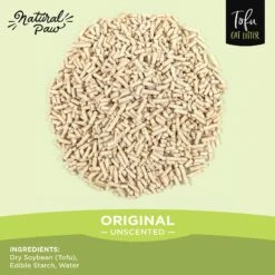 Natural Paw Unscented Tofu Cat Litter, 4.5-lb Bag, Case Of 4 14 Natural Paw Unscented Tofu Cat Litter, 4.5-lb Bag, Case Of 4 -Cat Supplies 267412 PT7. AC SS1800 V1646780054