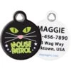 Dog Tag Art Mouse Patrol Personalized Cat ID Tag