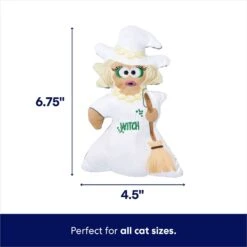 Frisco Halloween Good Witch, Bad Witch Reversible Plush Cat Toy With Catnip -Cat Supplies 270301 PT1. AC SS1800 V1689877569
