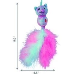KONG Cat Wubba Caticorn Cat Toy -Cat Supplies 277004 PT2. AC SS1800 V1616621827