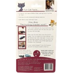 Doc & Phoebe's Cat Co. The Hunting Snacker Interactive Cat Treat Toy, Blue -Cat Supplies 279341 PT2. AC SS1800 V1617381991