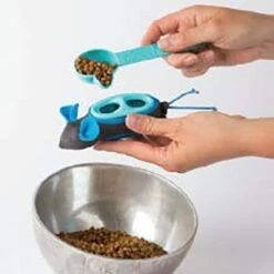 Doc & Phoebe's Cat Co. The Hunting Snacker Interactive Cat Treat Toy, Blue -Cat Supplies 279341 PT6. AC SS1800 V1617397296