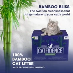 Catfidence Organic Bamboo Cat Litter -Cat Supplies 280560 PT3. AC SS1800 V1702598085