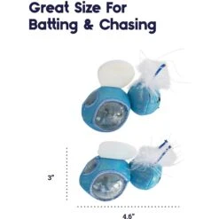 Catstages Firefly Treat Stuffer Cat Toy, 2 Count -Cat Supplies 282269 PT4. AC SS1800 V1636518751