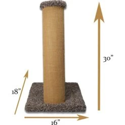 Royal Cat Boutique 30-in Pyramid Cat Scratcher, Neutral -Cat Supplies 284914 PT3. AC SS1800 V1628661379