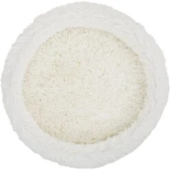 Frisco Eyelash Fur Round Elevated Cat Bed -Cat Supplies 285211 PT4. AC SS1800 V1625069603