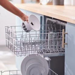 Disney Mickey Mouse Wide Shape Non-Skid Elevated Ceramic Cat Bowl -Cat Supplies 291401 PT6. AC SS1800 V1633979355