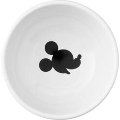 Disney Mickey Mouse Tall Shape Non-Skid Elevated Ceramic Cat Bowl -Cat Supplies 291403 PT4. AC SS1800 V1633979850