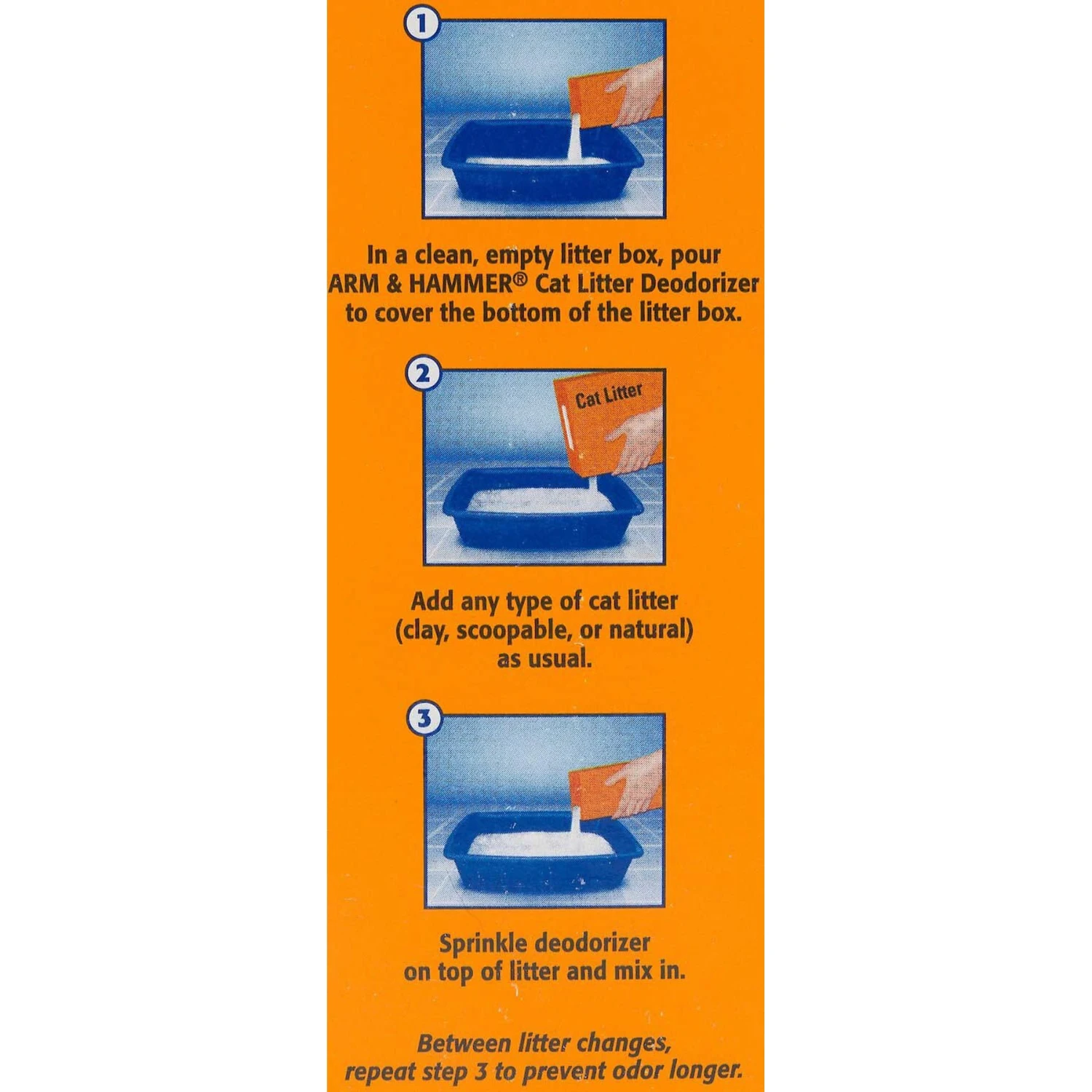 Arm & Hammer Litter Cat Litter Deodorizer Powder & Arm & Hammer Litter Slide Multi-Cat Scented Clumping Clay Cat Litter 4 Arm & Hammer Litter Cat Litter Deodorizer Powder & Arm & Hammer Litter Slide Multi-Cat Scented Clumping Clay Cat Litter - Image 4