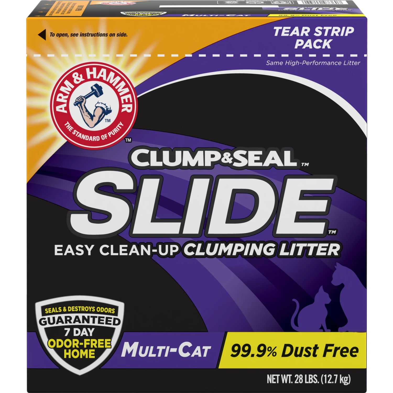 Arm & Hammer Litter Cat Litter Deodorizer Powder & Arm & Hammer Litter Slide Multi-Cat Scented Clumping Clay Cat Litter 5 Arm & Hammer Litter Cat Litter Deodorizer Powder & Arm & Hammer Litter Slide Multi-Cat Scented Clumping Clay Cat Litter - Image 5