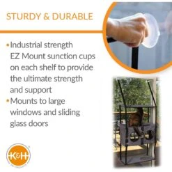 K&H Pet Products EZ Mount Townhouse Cat Furniture -Cat Supplies 296497 PT2. AC SS1800 V1627941412