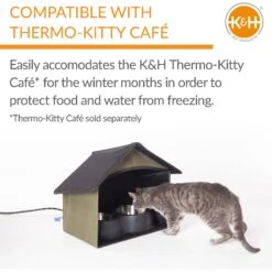 K&H Pet Products Outdoor Dinning Room Cat Furniture -Cat Supplies 296506 PT3. AC SS1800 V1627951025