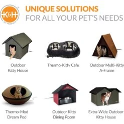 K&H Pet Products Outdoor Dinning Room Cat Furniture -Cat Supplies 296506 PT7. AC SS1800 V1627942059
