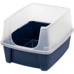 Frisco Plastic Litter Scooper With Caddy & IRIS USA Open Top Litter Box With Scatter Shield 10 Frisco Plastic Litter Scooper With Caddy & IRIS USA Open Top Litter Box With Scatter Shield -Cat Supplies 298166 PT3. AC SS1800 V1623201749