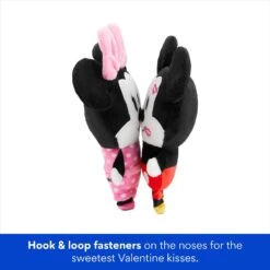 Disney Mickey & Minnie Mouse Plush Cat Toy With Catnip, 2 Count -Cat Supplies 299011 PT2. AC SS1800 V1703696836