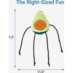 Frisco Cactus Cat Scratching Post & Frisco Dangly Avocado Buddy Plush Cat Toy With Catnip -Cat Supplies 303380 PT5. AC SS1800 V1623084157