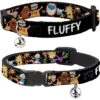 Buckle-Down Nick 90's 13 Personalized Breakaway Cat Collar With Bell