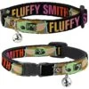 Buckle-Down Star Wars The Child This Is The Way Chibi Pod Pose Personalized Breakaway Cat Collar With Bell