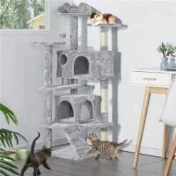Yaheetech Cat Scratching Tree